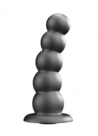 Черная насадка-плаг на харнесс PLATINUM 9 - 24 см. - LOVETOY (А-Полимер) - купить с доставкой в Коломне