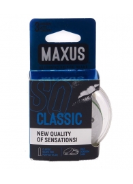 Классические презервативы в пластиковом кейсе MAXUS Classic - 3 шт. - Maxus - купить с доставкой в Коломне