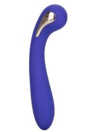 Фиолетовый вибромассажер с электростимуляцией Intimate Estim Petite G Wand - 19 см. - California Exotic Novelties - купить с доставкой в Коломне