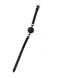 Черный кляп-шарик Charmer M - Lola Games - купить с доставкой в Коломне