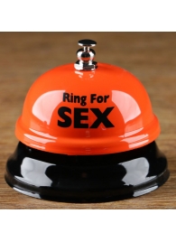 Настольный звонок RING FOR SEX - Сима-Ленд - купить с доставкой в Коломне