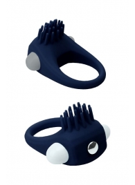 Синее эрекционное виброкольцо STIMU RING - Dream Toys - в Коломне купить с доставкой