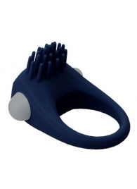 Синее эрекционное виброкольцо STIMU RING - Dream Toys - в Коломне купить с доставкой