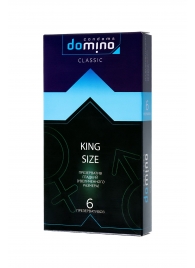 Презервативы увеличенного размера DOMINO Classic King size - 6 шт. - Domino - купить с доставкой в Коломне
