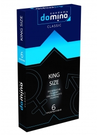 Презервативы увеличенного размера DOMINO Classic King size - 6 шт. - Domino - купить с доставкой в Коломне