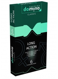 Презервативы с пролонгирующим эффектом DOMINO Classic Long action - 6 шт. - Domino - купить с доставкой в Коломне