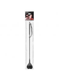 Черный стек с наконечником-сердечком - 54 см. - Notabu - купить с доставкой в Коломне