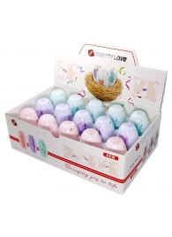 Набор из 15 мини-мастурбаторов Fantastic Egg Hard Boiled - Baile - в Коломне купить с доставкой