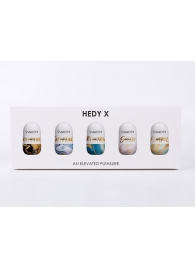 Набор из 5 мастурбаторов Hedy X5 Mixed - Svakom - в Коломне купить с доставкой
