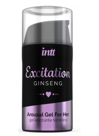 Женский возбуждающий интимный гель Excitation Ginseng - 15 мл. - INTT - купить с доставкой в Коломне