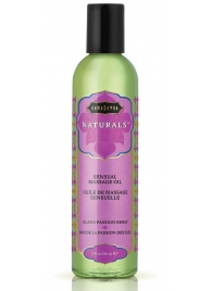 Массажное масло Naturals Island Passion Berry с ароматом тропических фруктов - 236 мл. - Kama Sutra - купить с доставкой в Коломне
