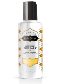 Гель-лубрикант на водной основе Divine Nectars Vanilla с ароматом ванили - 150 мл. - Kama Sutra - купить с доставкой в Коломне