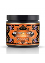 Пудра для тела Honey Dust Body Powder с ароматом манго - 170 гр. - Kama Sutra - купить с доставкой в Коломне