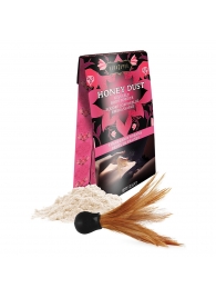 Пудра для тела Honey Dust Body Powder с ароматом клубники - 28 гр. - Kama Sutra - купить с доставкой в Коломне