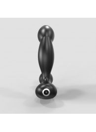 Черный вибромассажер простаты и промежности Prostate Pro с пультом ДУ - Bathmate - в Коломне купить с доставкой