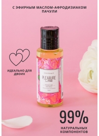 Массажное масло Pleasure Lab Delicate с ароматом пиона и пачули - 50 мл. - Pleasure Lab - купить с доставкой в Коломне