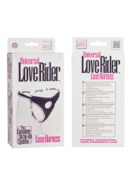 Трусы для страпона с универсальным креплением Universal Love Rider Luxe Harness - California Exotic Novelties - купить с доставкой в Коломне