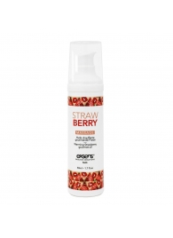 Разогревающее массажное масло  с ароматом клубники Gourmet Strawberry - 50 мл. - Exsens - купить с доставкой в Коломне