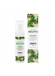 Разогревающее массажное масло с ароматом мохито Gourmet Mint Mojito - 50 мл. - Exsens - купить с доставкой в Коломне