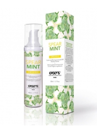 Разогревающее массажное масло Gourmet Spearmint Organic с органическими ингредиентами - 50 мл. - Exsens - купить с доставкой в Коломне