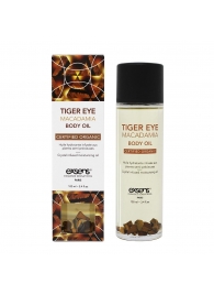 Органическое массажное масло TIGER EYE MACADAMIA - 100 мл. - Exsens - купить с доставкой в Коломне