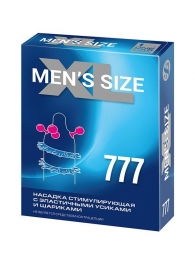 Стимулирующая насадка на пенис MEN SIZE 777 - Sitabella - в Коломне купить с доставкой