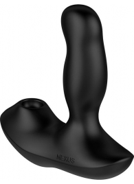 Черный вибратор-ротатор для стимуляции простаты Nexus Revo Air - Nexus Range - в Коломне купить с доставкой