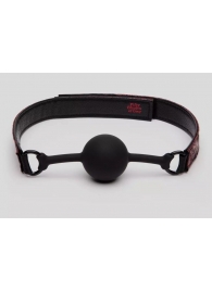 Кляп-шар на двусторонних ремешках Reversible Silicone Ball Gag - Fifty Shades of Grey - купить с доставкой в Коломне