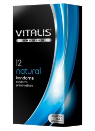 Классические презервативы VITALIS PREMIUM natural - 12 шт. - Vitalis - купить с доставкой в Коломне