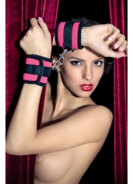 Наручники из неопрена розового цвета - ToyFa - купить с доставкой в Коломне