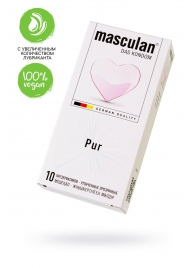 Супертонкие презервативы Masculan Pur - 10 шт. - Masculan - купить с доставкой в Коломне