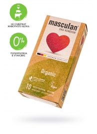 Экологически чистые презервативы Masculan Organic - 10 шт. - Masculan - купить с доставкой в Коломне