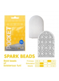 Карманный мастурбатор Spark Beads - Tenga - в Коломне купить с доставкой