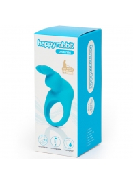 Голубое эрекционное виброкольцо Happy Rabbit Rechargeable Rabbit Cock Ring - Happy Rabbit - в Коломне купить с доставкой