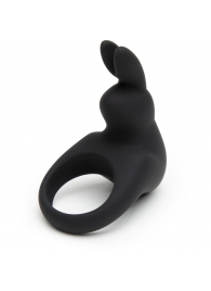 Черное эрекционное виброкольцо Happy Rabbit Rechargeable Rabbit Cock Ring - Happy Rabbit - в Коломне купить с доставкой