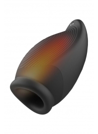 Мастурбатор с вибрацией и функцией нагрева Squeezable Stroker - Dream Toys - в Коломне купить с доставкой