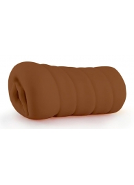 Коричневый мастурбатор-вагина BRIANNA - Dream Toys - в Коломне купить с доставкой