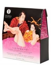 Соль для ванны Lovebath Dragon Fruit, превращающая воду в гель - 650 гр. - Shunga - купить с доставкой в Коломне