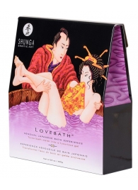 Соль для ванны Lovebath Sensual lotus, превращающая воду в гель - 650 гр. - Shunga - купить с доставкой в Коломне