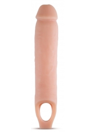 Телесная насадка на пенис 11.5 Inch Cock Sheath Penis Extender - 29,2 см. - Blush Novelties - в Коломне купить с доставкой