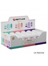 Набор из 18 мастурбаторов Take me for Fun - Baile - в Коломне купить с доставкой