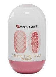 Розовый мастурбатор-яйцо Seductive Golf - Baile - в Коломне купить с доставкой