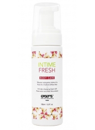 Органическая интимная очищающая пенка Intime Fresh - 150 мл. - Exsens - купить с доставкой в Коломне