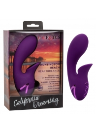 Фиолетовый вибратор-кролик Huntington Beach Heartbreaker - California Exotic Novelties