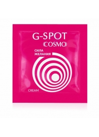 Стимулирующий интимный крем для женщин Cosmo G-spot - 2 гр. - Биоритм - купить с доставкой в Коломне