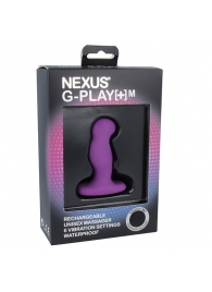 Фиолетовая вибровтулка Nexus G-Play+ M - Nexus Range - в Коломне купить с доставкой