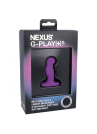 Фиолетовая вибровтулка Nexus G-Play+ S - Nexus Range - в Коломне купить с доставкой