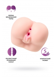 Реалистичный мастурбатор Paula с 2 любовными тоннелями - ToyFa - в Коломне купить с доставкой