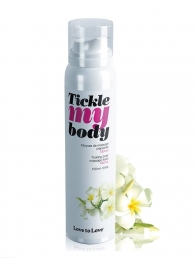 Массажная хрустящая пенка Tickle My Body Monoi с ароматом моной - 150 мл. - Love to Love - купить с доставкой в Коломне