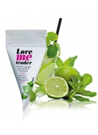Съедобное согревающее массажное масло Love Me Tender Mojito с ароматом мохито - 10 мл. - Love to Love - купить с доставкой в Коломне